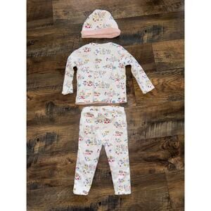 BABY BODEN Reversible Three Piece Reversible Baby Outfit (6-12m)